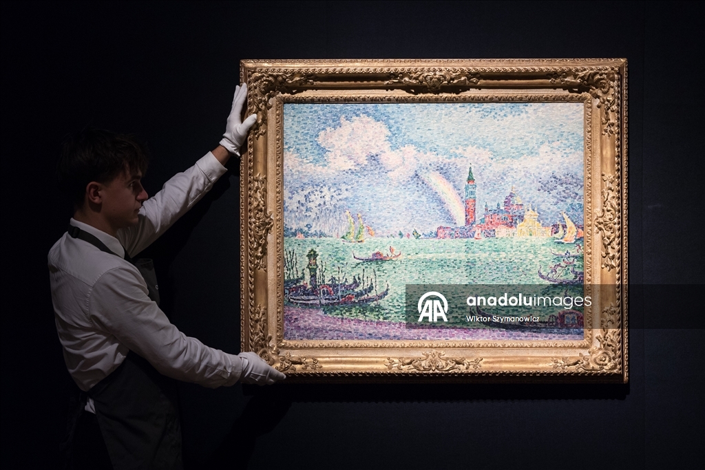 Londra'daki Christie's Müzayede Evi'nde 20-21. Yüzyıl tabloları açık artırmaya çıkıyor 