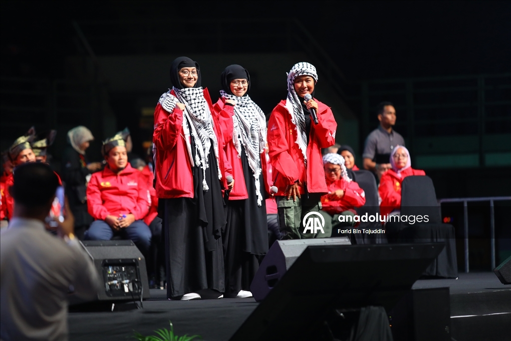 Solidarity rally with Gaza in Malaysia