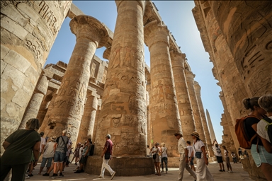 Karnak Temple, which sheds light on Egyptian history, is visited by thousands of tourists every year