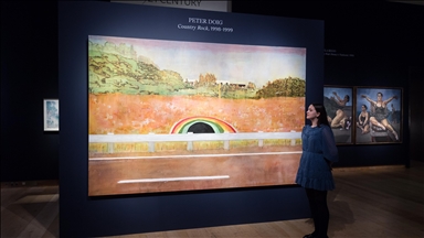 Londra'daki Christie's Müzayede Evi'nde 20. ve 21. yüzyıl tabloları açık artırmaya çıkıyor
