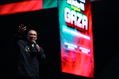 Solidarity rally with Gaza in Malaysia