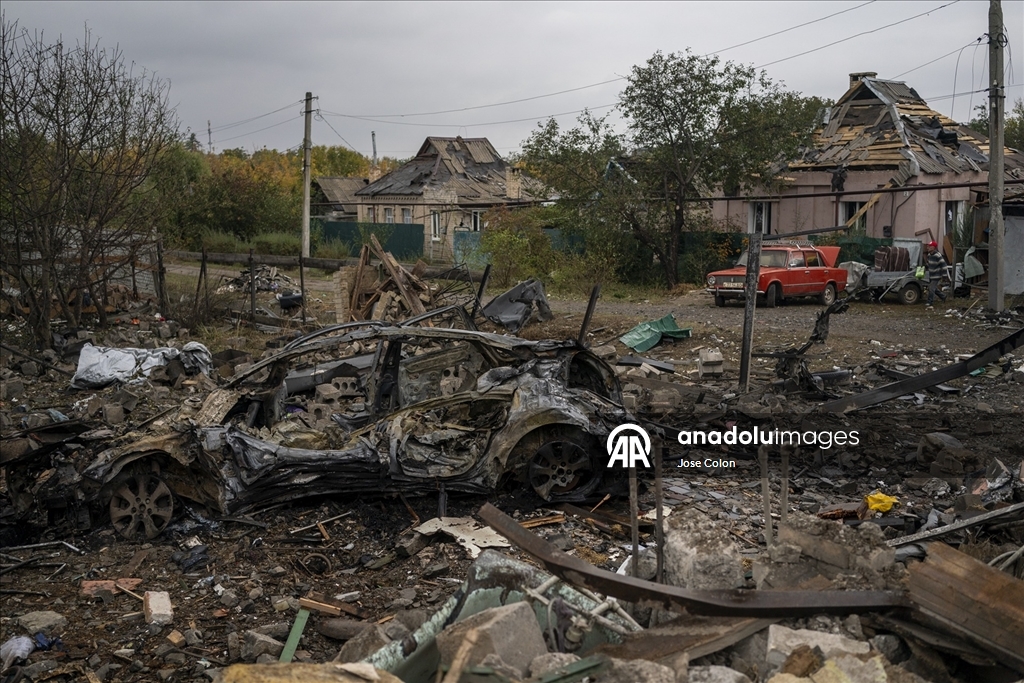 Rusya, Ukrayna’nın doğusundaki Druzhkivka kentine saldırı düzenledi
