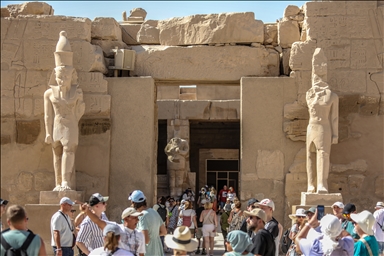 معابد الكرنك بمصر.. لوحة إبداعية منحوتة بأسرار التاريخ