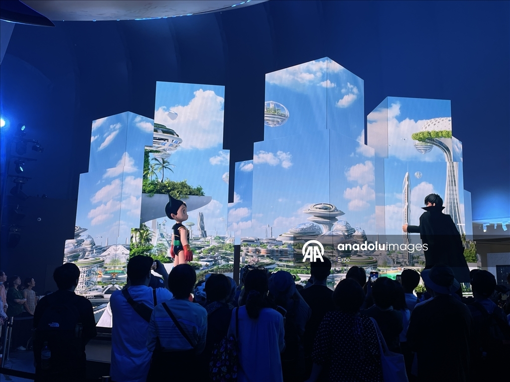 Osaka Expo 2025'te sağlık hizmetleri ve robotların yer aldığı pavyonlar ilgi odağı oldu