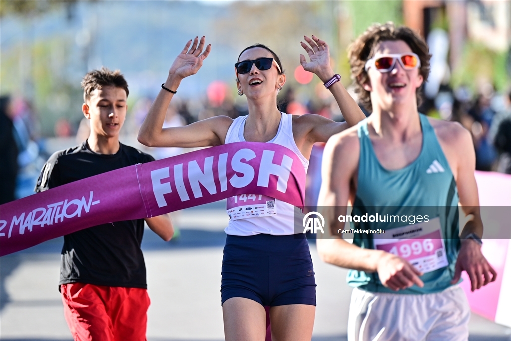 Bosphorun Quarter Marathon koşu etkinliği yapıldı