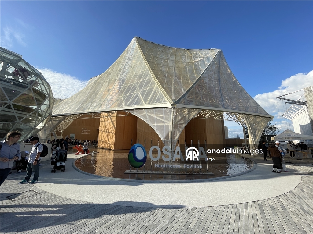Osaka Expo 2025'te sağlık hizmetleri ve robotların yer aldığı pavyonlar ilgi odağı oldu