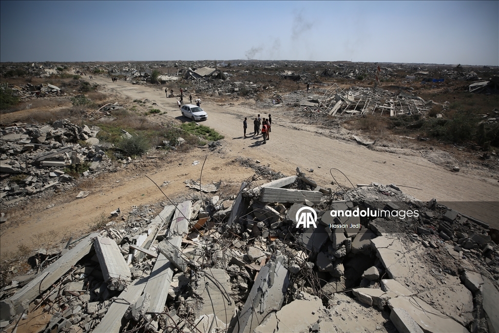 Gazze’de ateşkesin üçüncü gününde Filistinlilerin dönüşü sürüyor 10