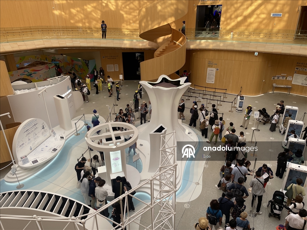 Osaka Expo 2025'te sağlık hizmetleri ve robotların yer aldığı pavyonlar ilgi odağı oldu