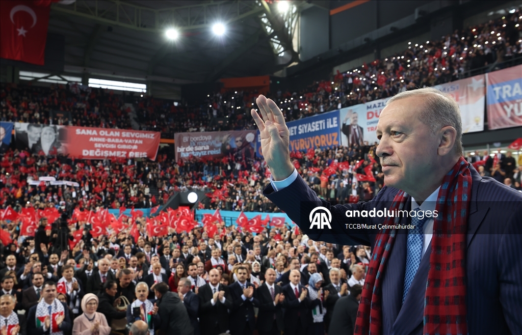 Cumhurbaşkanı Recep Tayyip Erdoğan, Trabzon'da