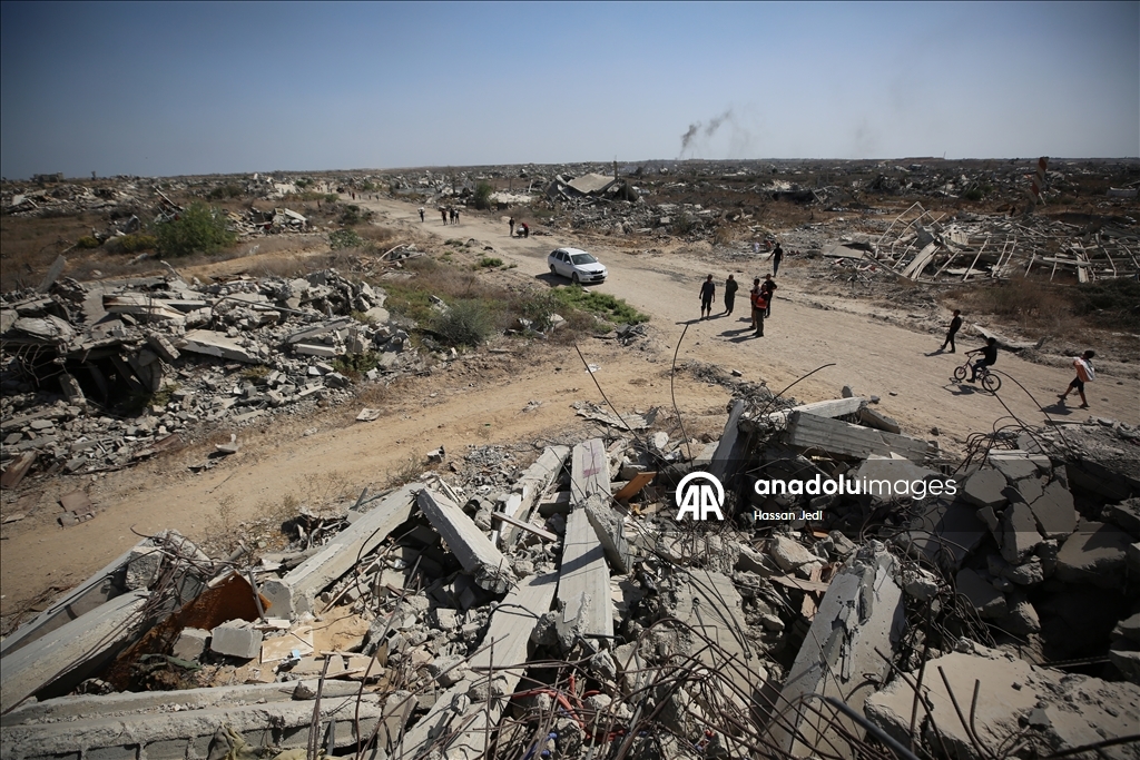 Gazze’de ateşkesin üçüncü gününde Filistinlilerin dönüşü sürüyor 8