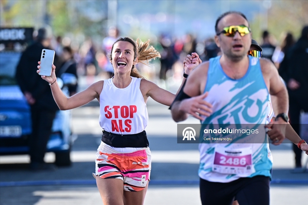 Bosphorun Quarter Marathon koşu etkinliği yapıldı