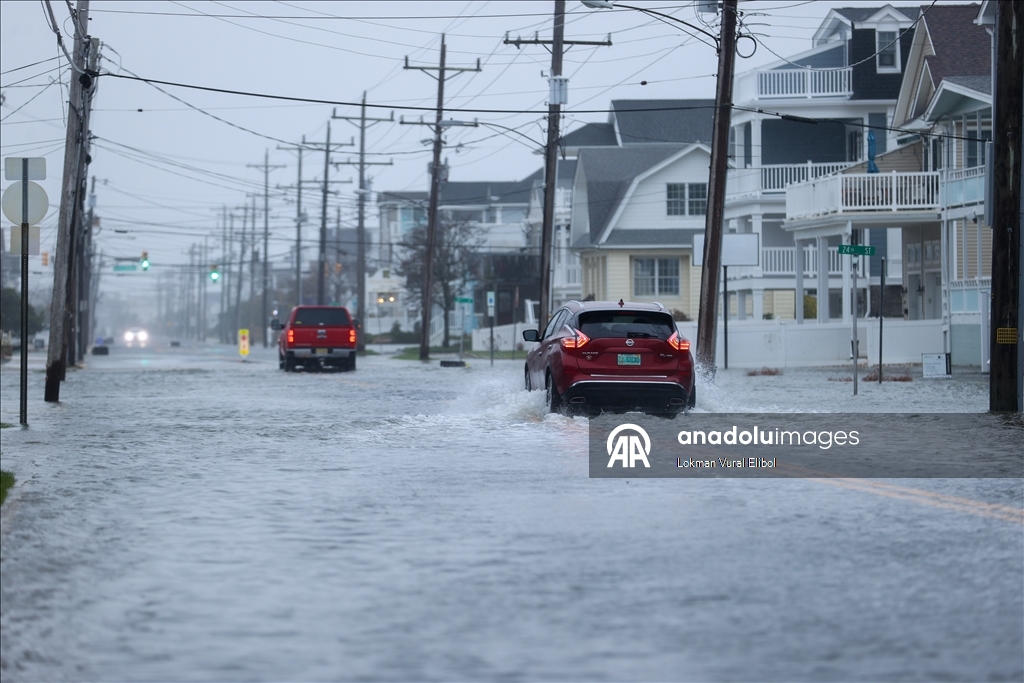 New Jersey'de kuzeydoğu (nor’easter) fırstınası etkili oldu 6