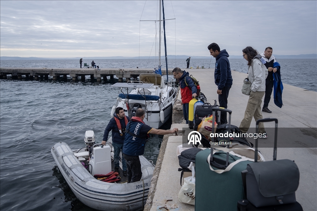 Scientific expedition has begun in the Sea of Marmara