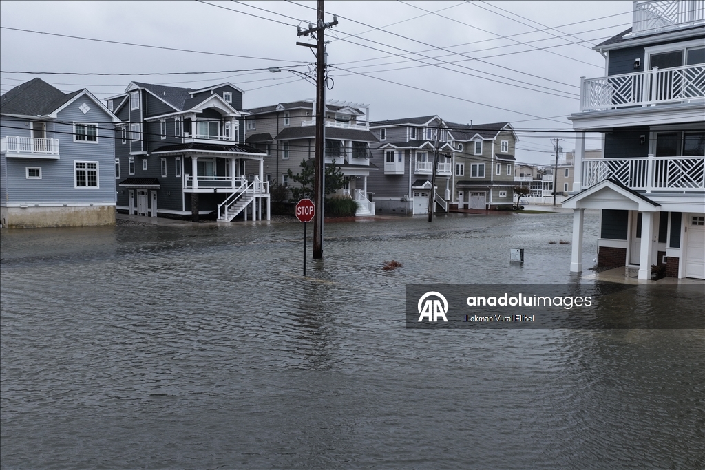 New Jersey'de kuzeydoğu (nor’easter) fırstınası etkili oldu 10