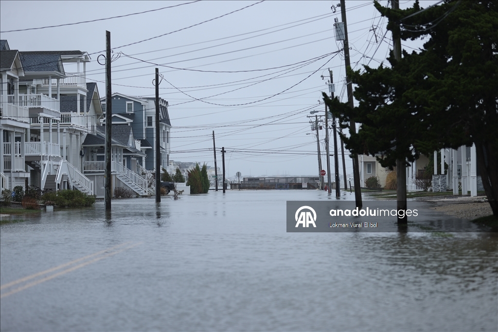 New Jersey'de kuzeydoğu (nor’easter) fırstınası etkili oldu 9