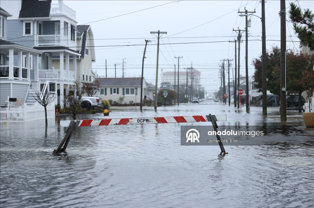 New Jersey'de kuzeydoğu (nor’easter) fırstınası etkili oldu 12