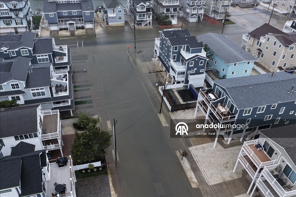 New Jersey'de kuzeydoğu (nor’easter) fırstınası etkili oldu 5