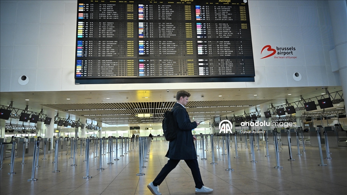 All departing flights canceled at Brussels Airport due to national strike