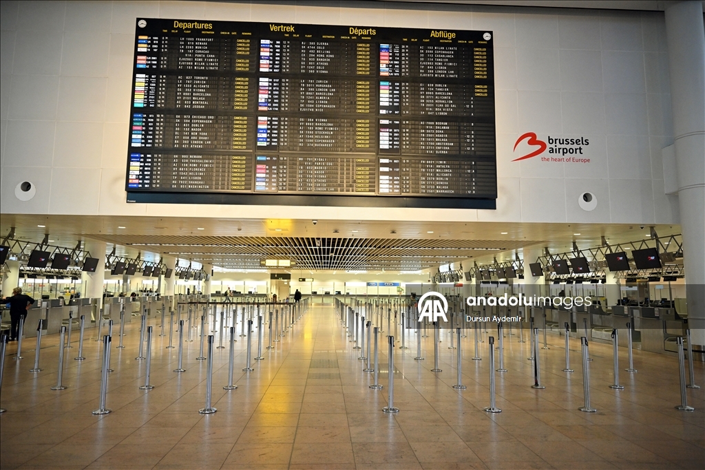 All departing flights canceled at Brussels Airport due to national strike