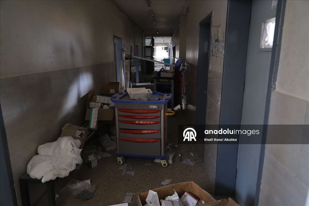 Ateşkes sonrası Şeyh Rıdvan Kliniği'ndeki yıkım gün yüzüne çıktı