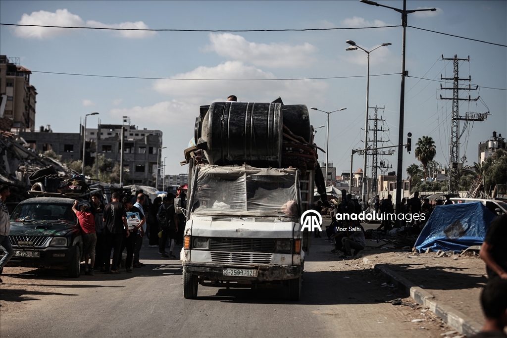 Gazze’de ateşkesin ardından Filistinlilerin dönüşü sürüyor