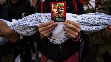 İtalya-İsrail maçı öncesi binlerce kişi İsrail'i protesto etti