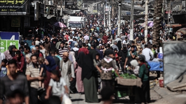 Ateşkesin ardından Gazze'deki pazarlarda hareketlilik yaşandı