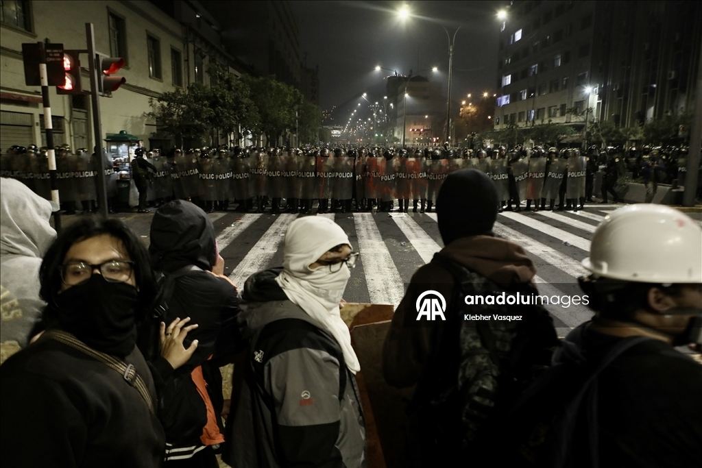 National protest against government and insecurity in Peru