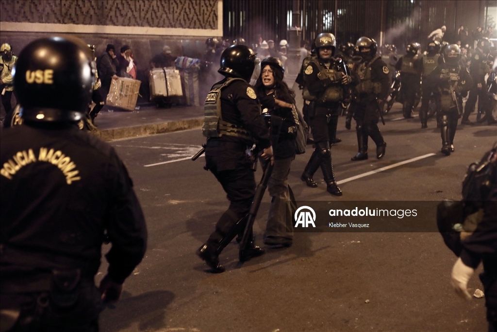 Peru genelinde hükümet karşıtı protesto düzenlendi