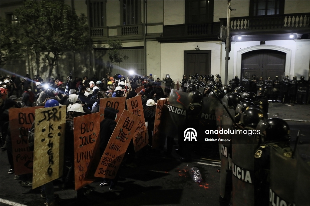 National protest against government and insecurity in Peru