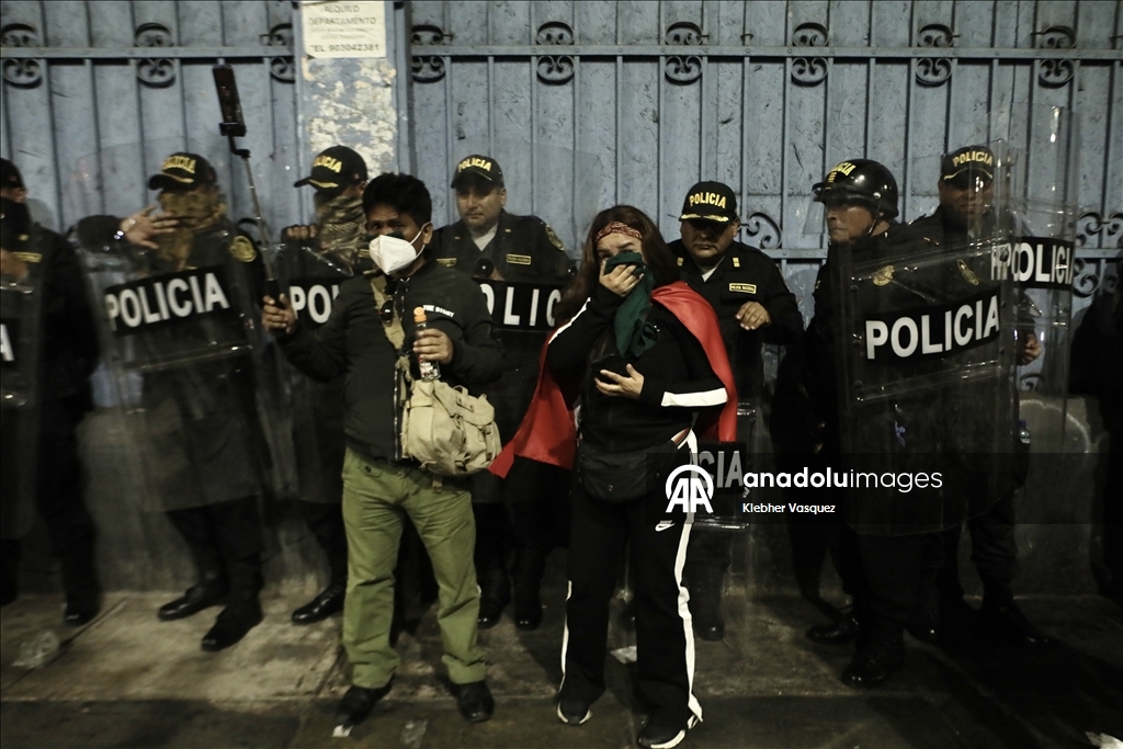 National protest against government and insecurity in Peru