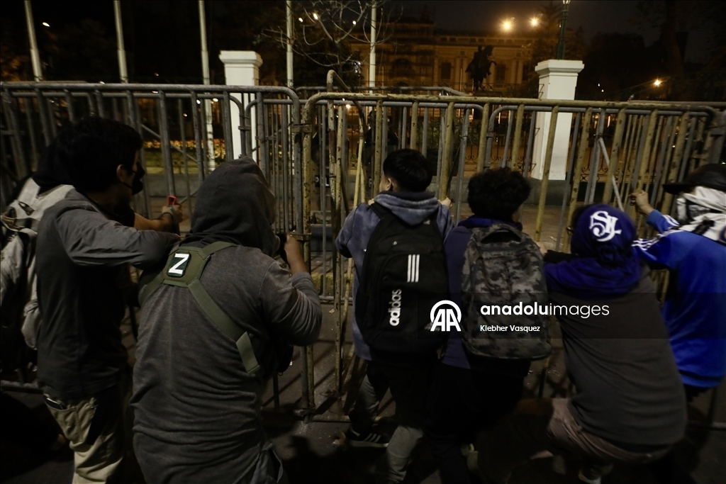 National protest against government and insecurity in Peru