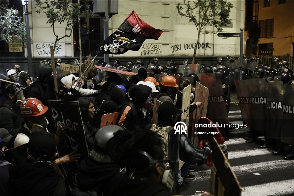 National protest against government and insecurity in Peru
