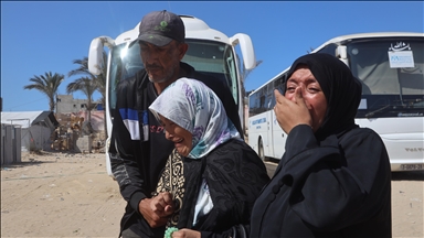ICRC transfers bodies of Palestinians from Gaza to Nasser Hospital for identification