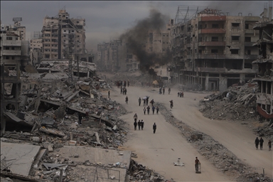 The destruction in the Gaza City came to light after the ceasefire
