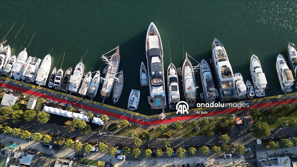 На выставке Bodrum Boat Show представили роскошные яхты