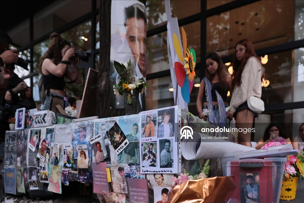 В Буэнос-Айресе почтили память вокалиста One Direction Лиама Пейна