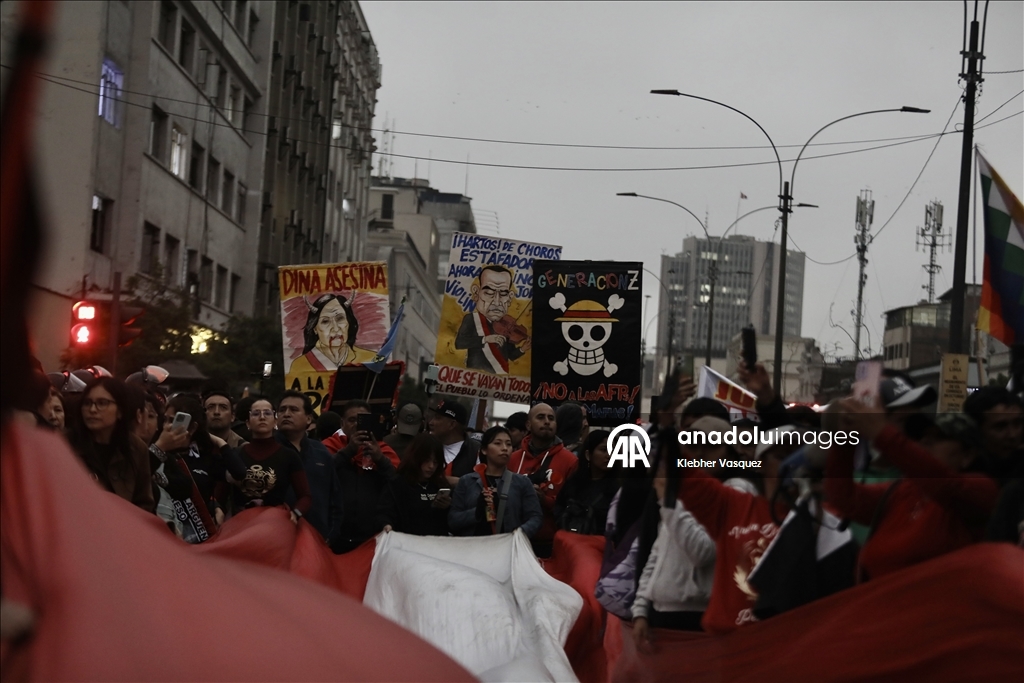 В Перу прошли антиправительственные протесты