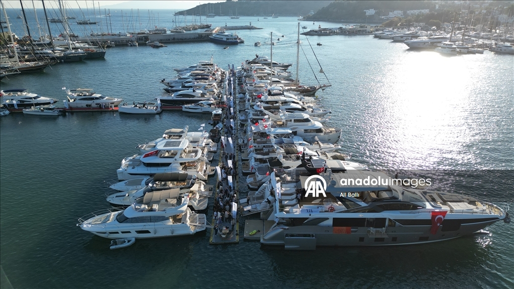 На выставке Bodrum Boat Show представили роскошные яхты