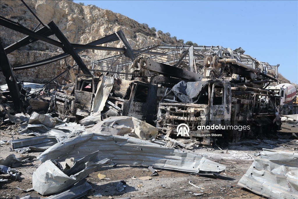 İsrail, Lübnan'ın güneyinde ve doğusunda 10'dan fazla hava saldırısı düzenledi