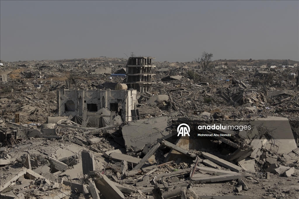Разрушения в районе Шейх-Ридван стали заметнее после объявления прекращения огня