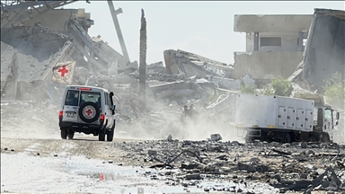 Israel hands over bodies of Palestinians to Red Cross for identification in Gaza