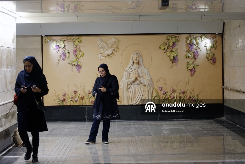 Tehran opens Holy Mary Metro Station