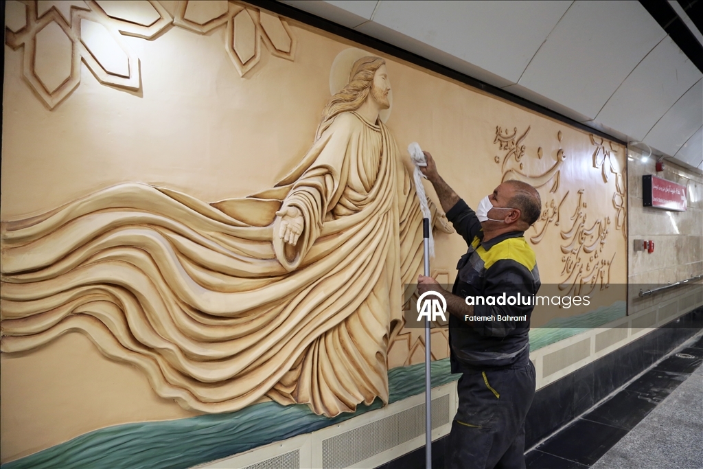 Tehran opens Holy Mary Metro Station