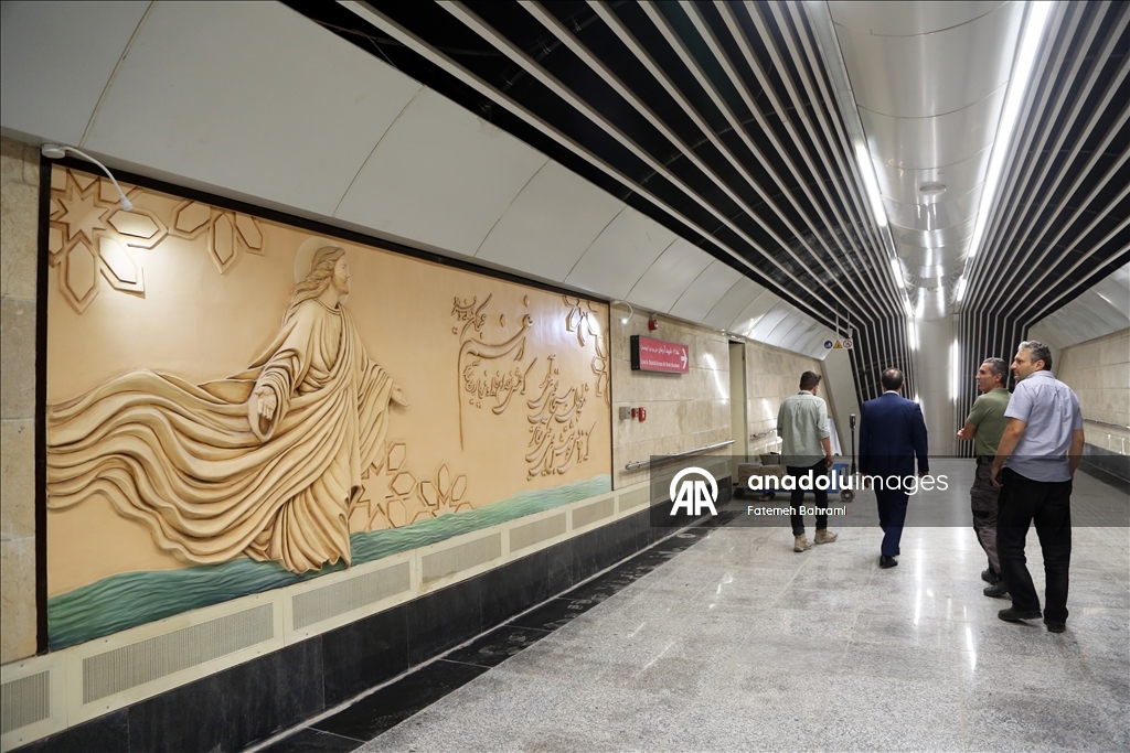 Tehran opens Holy Mary Metro Station