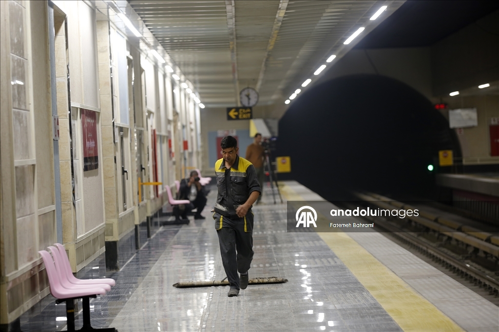 Tehran opens Holy Mary Metro Station