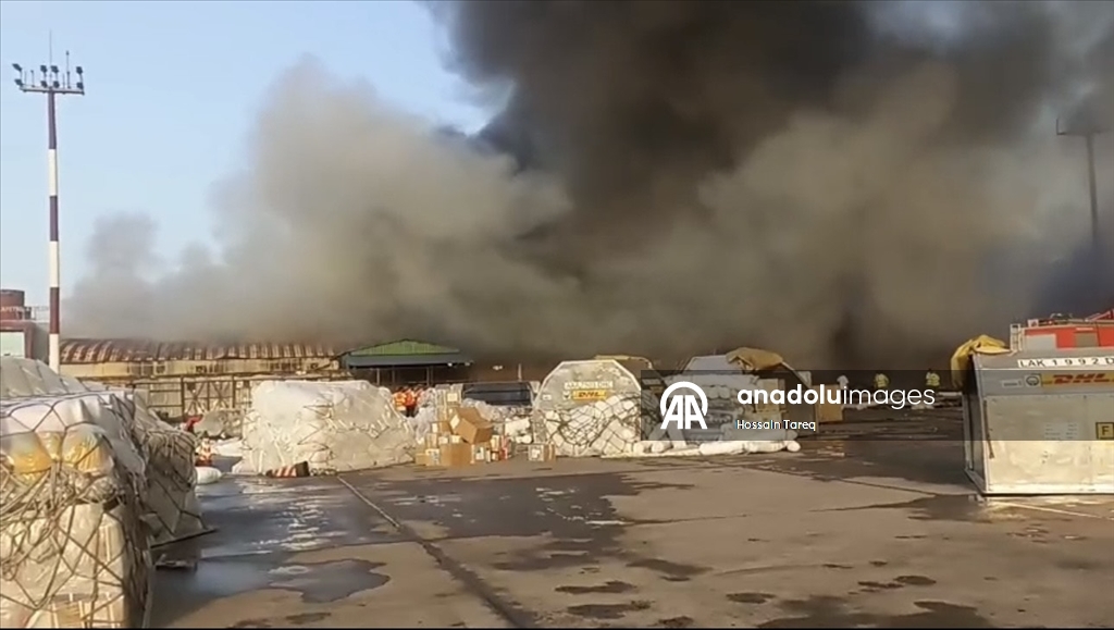 Fire breaks out at Bangladesh's main international airport, suspending flight operations