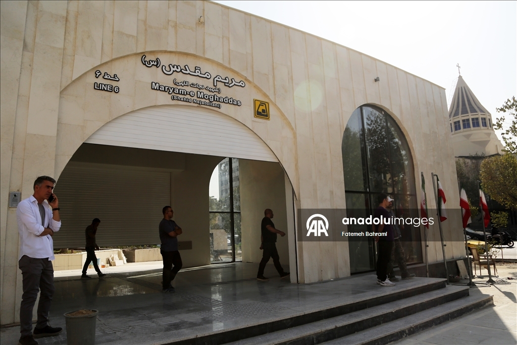 Tehran opens Holy Mary Metro Station