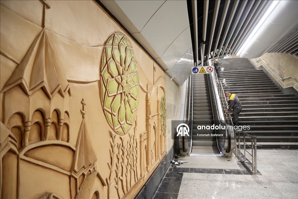 Tehran opens Holy Mary Metro Station