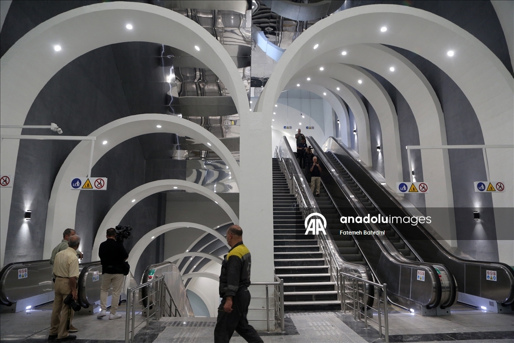 Tehran opens Holy Mary Metro Station